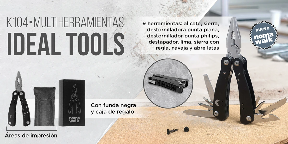 Multiherramientas Idea Tools K104-01 ChilePromo.cl Regalos Corporativos