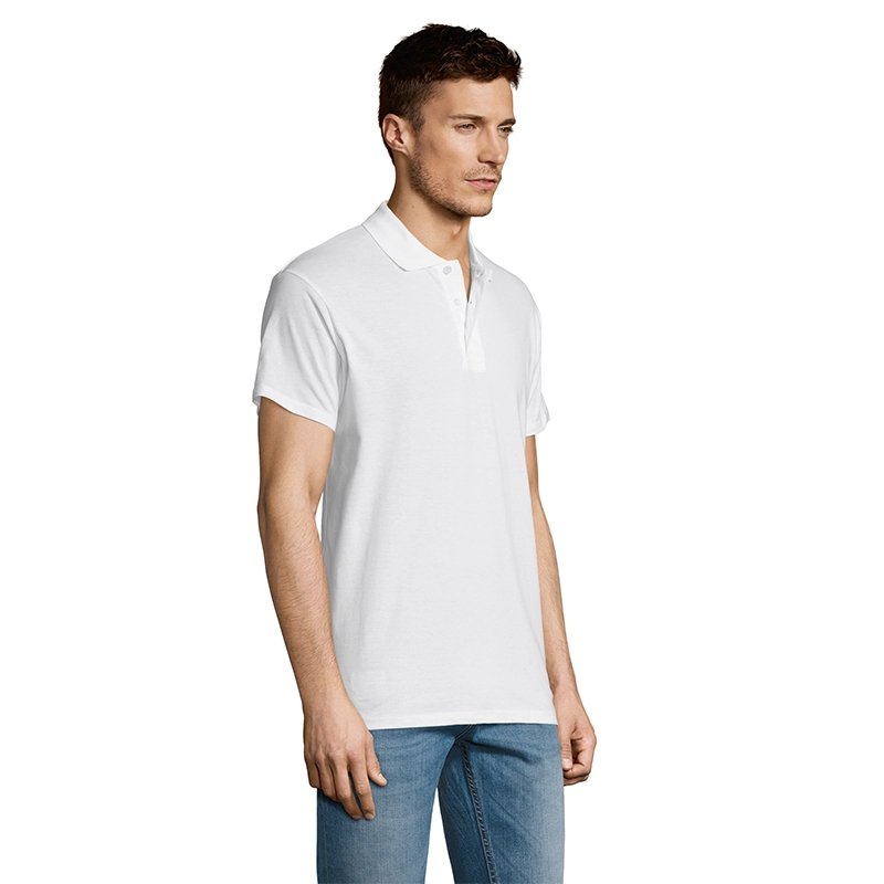 Polera con Cuello Summer II, Color Blanco, Talla L, vista 3 de 4