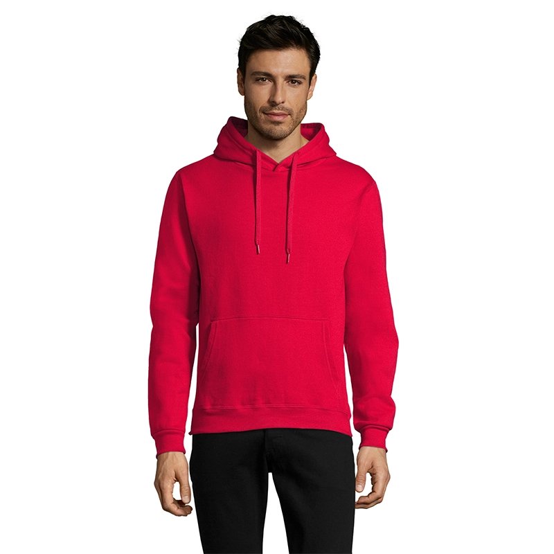 Polerón Canguro Snake, Color Rojo, Talla XS