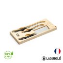 Set de Queso x3 Piezas Laguiole con logo - Regalos día del Padre | Exponor - Venta Mayorista de Accesorios Cocina