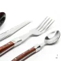 Set de 16 cubiertos Laguiole con logo corporativo personalizado - Regalos Día del Trabajador 2026 - Venta Mayorista de Accesorio