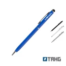 Lápiz Slim Touch Tinta Azul con logo para Empresas | Lápices y Bolígrafos | Regalos Corporativos ChilePromo | 117-04