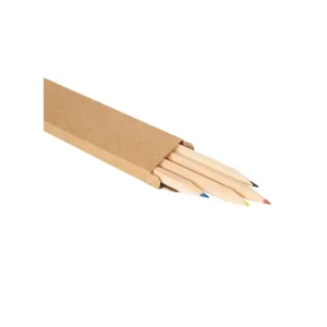 Set de 4 lápices de colores con logo para Empresas | Lápices y Bolígrafos | Regalos Corporativos ChilePromo | 179-04