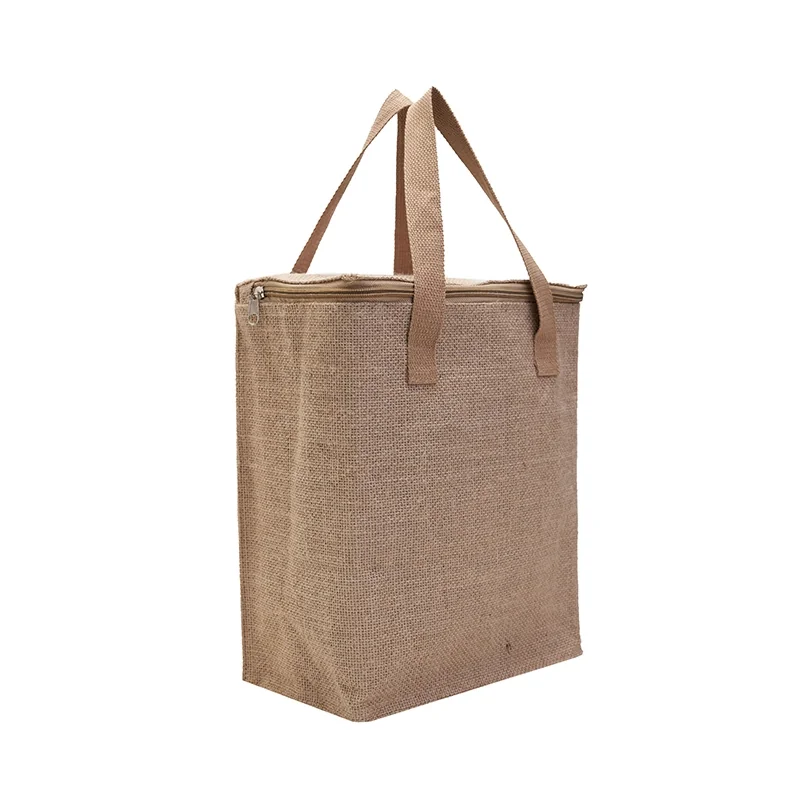 Cooler de Yute 9 Litros con logo para Empresas | Coolers y Loncheras | Regalos Corporativos ChilePromo | 192-04