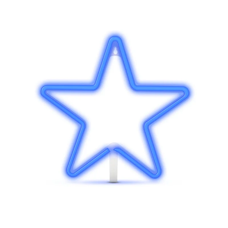 Luz Neón Estrella con logo para Empresas | Linternas y Lámparas | Regalos Corporativos ChilePromo | G209-01