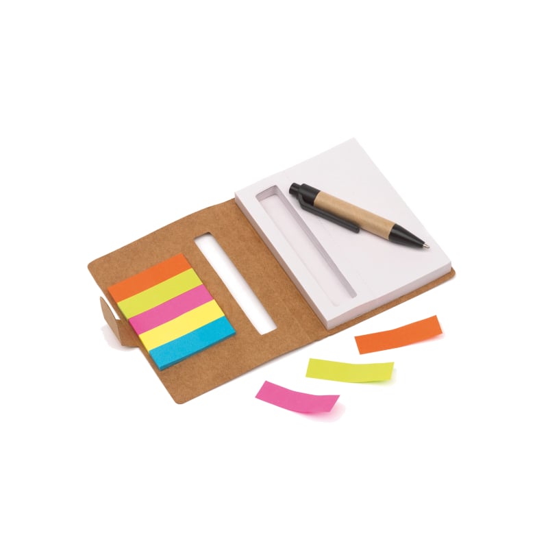 Regalos Corporativos Personalizados | Set de Notas Personalizados | Mini Notebook Memo con logo