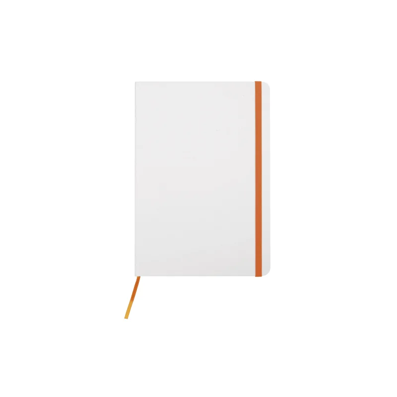 Libreta Mediana White con Logo |  Regalos Corporativos | Venta por Mayor | ChilePromo