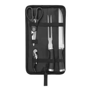Set de Asado - BBQ Hunan con logo para Empresas | Kit para Asados | Regalos Corporativos ChilePromo | T597-01