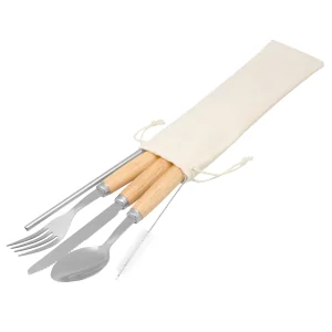 Set de Cubiertos Mealtime con logo para Empresas | Accesorios Cocina | Regalos Corporativos ChilePromo | T628-01