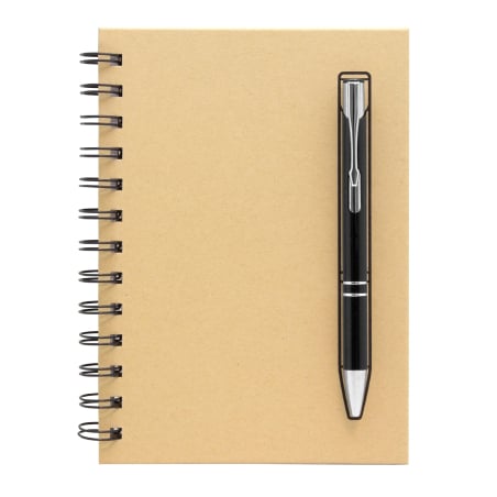 Regalos Corporativos Personalizados | Libretas y Cuadernos Personalizados | Set de Libreta y Bolígrafo Magic con logo