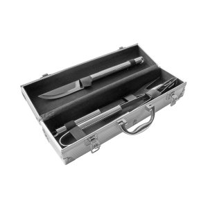 Set de Asado - BBQ Metal Box con Logo |  Regalos Corporativos | Venta por Mayor | ChilePromo
