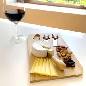 Tabla para Quesos Francia con logo para Empresas | Accesorios Cocina | Regalos Corporativos ChilePromo | T605-01