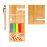 Regalos Corporativos Personalizados | Escritorio y Oficina | Organizador de Escritorio de Bambú Nagano con logo