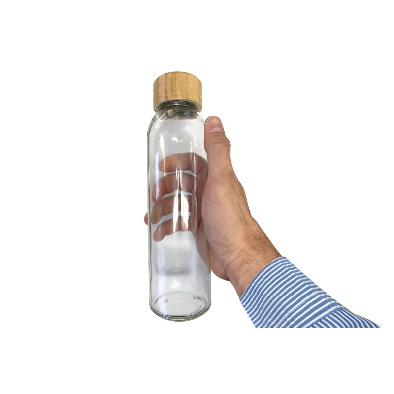 Botella de Vidrio Park con logo para Empresas | Botellas Personalizadas | Regalos Corporativos ChilePromo | T578-01