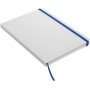 Libreta Mediana White, Color Azul, vista 3 de 3