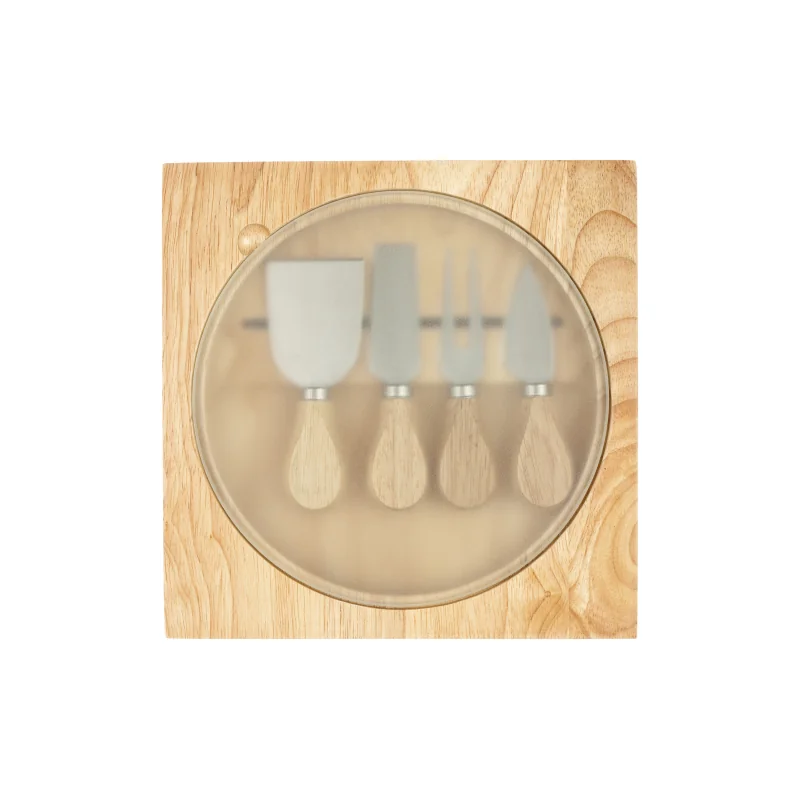 Tabla para Quesos Suiza con logo para Empresas | Accesorios Cocina | Regalos Corporativos ChilePromo | T466-01