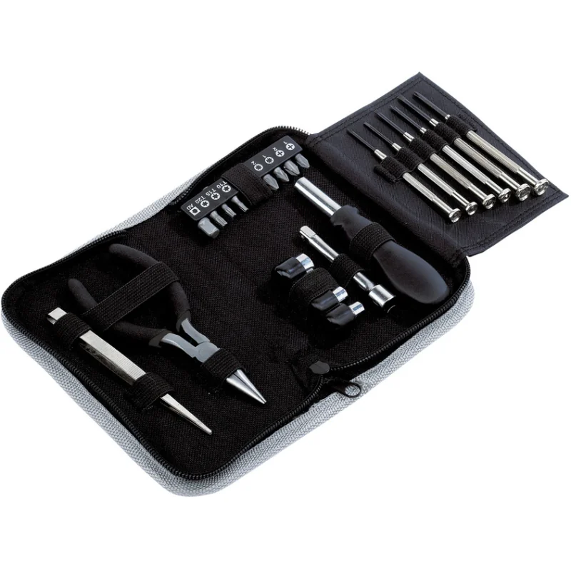 Set de Herramientas Compact con logo para Empresas | Herramientas | Regalos Corporativos ChilePromo | T187-01