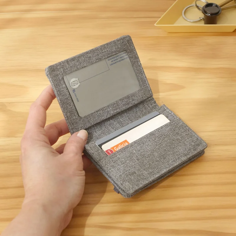Billetera U-Card con logo para Empresas | Tarjeteros y Billeteras | Regalos Corporativos ChilePromo | G292-01