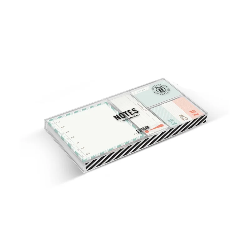 Set Notes con logo para Empresas | Set de Notas | Regalos Corporativos ChilePromo | G282-01