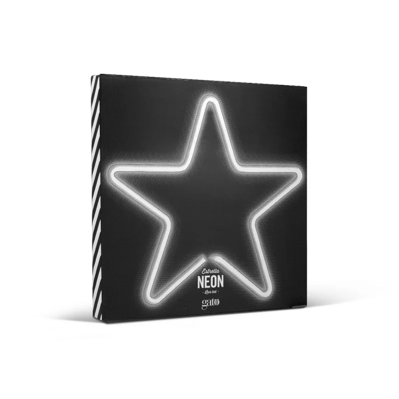 Luz Neón Estrella con logo para Empresas | Linternas y Lámparas | Regalos Corporativos ChilePromo | G209-01