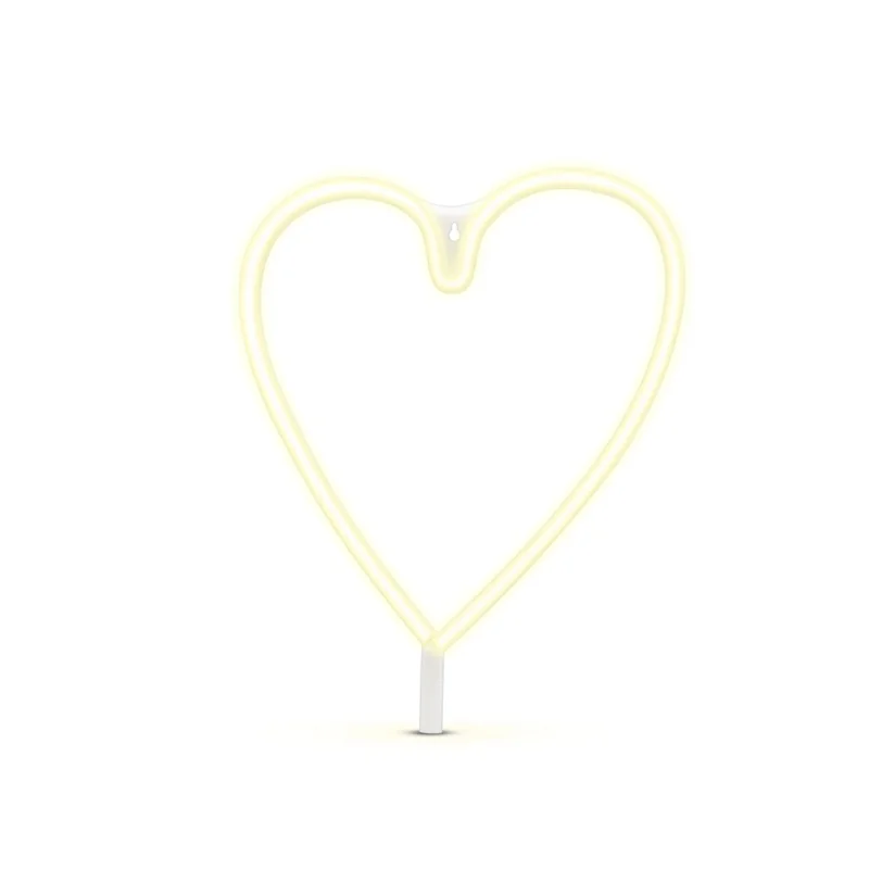 Luz Neón Corazón con logo para Empresas | Linternas y Lámparas | Regalos Corporativos ChilePromo | G206-01