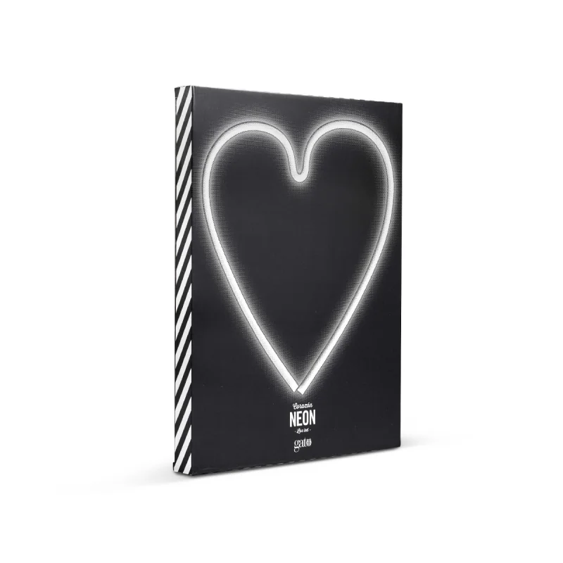 Luz Neón Corazón con logo para Empresas | Linternas y Lámparas | Regalos Corporativos ChilePromo | G206-01