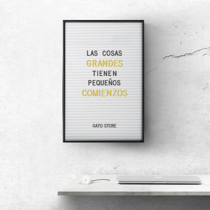Cartelera Letter Board, vista 5 de 13