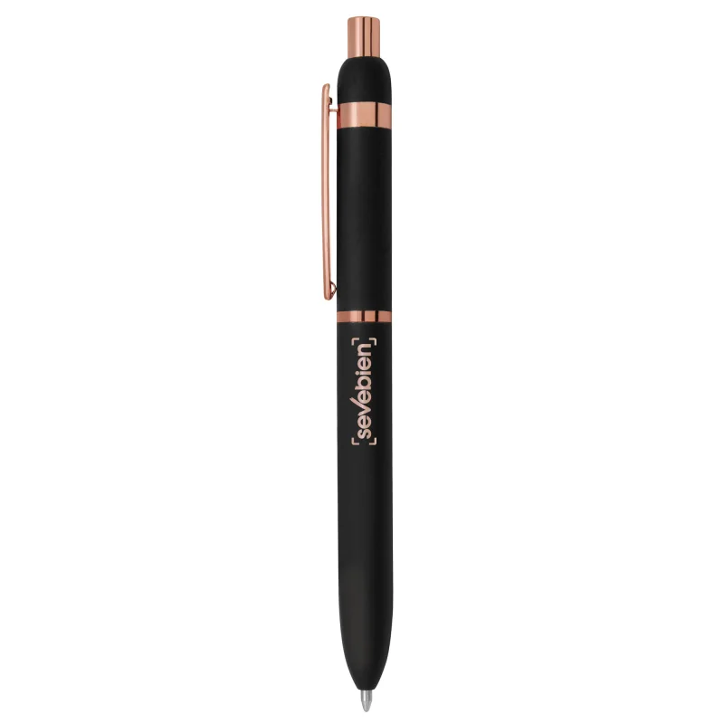 Bolígrafo Copperfield I Tinta Azul con logo para Empresas | Lápices y Bolígrafos | Regalos Corporativos ChilePromo | BP301-TA-01
