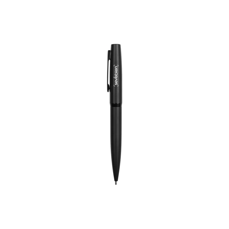 Bolígrafo Volga Tinta Negra con logo para Empresas | Lápices y Bolígrafos | Regalos Corporativos ChilePromo | BP281-01
