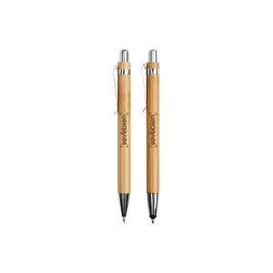 Set de Bolígrafo y Lápiz Nagano con logo para Empresas | Lápices y Bolígrafos | Regalos Corporativos ChilePromo | BP258-01