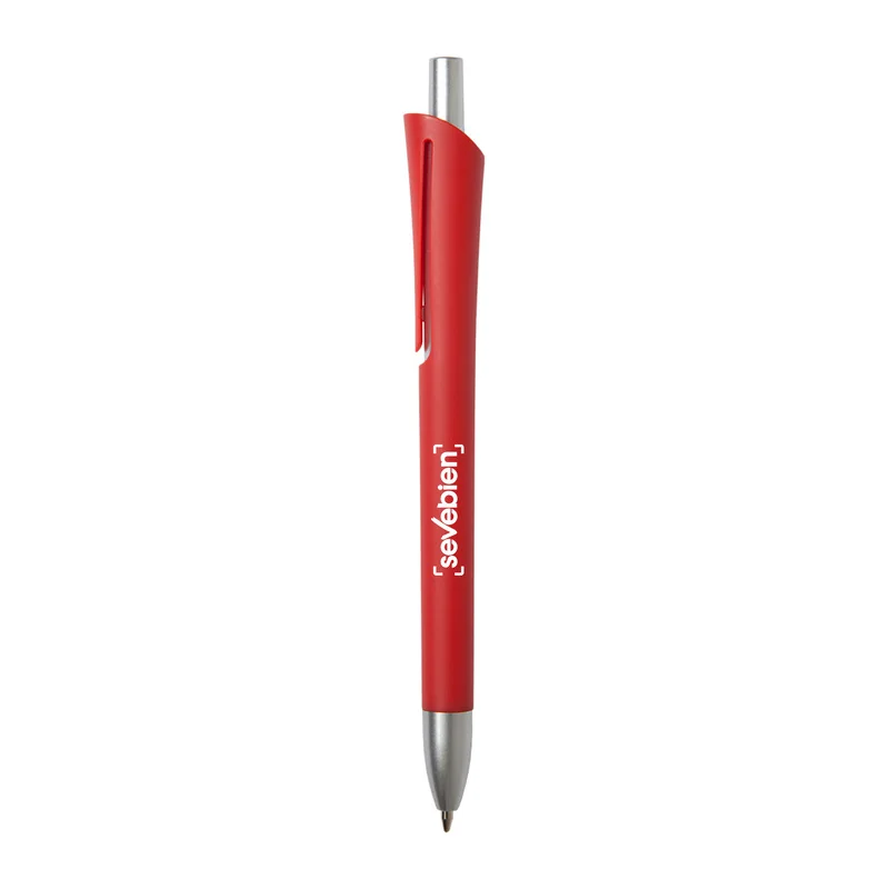 Bolígrafo Otto Tinta Azul con logo para Empresas | Lápices y Bolígrafos | Regalos Corporativos ChilePromo | BP240-TA-01
