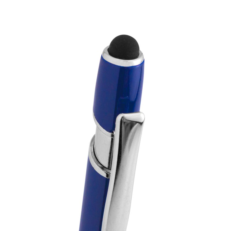Bolígrafo Touch Glossy, Color Royal Blue, vista 4 de 4