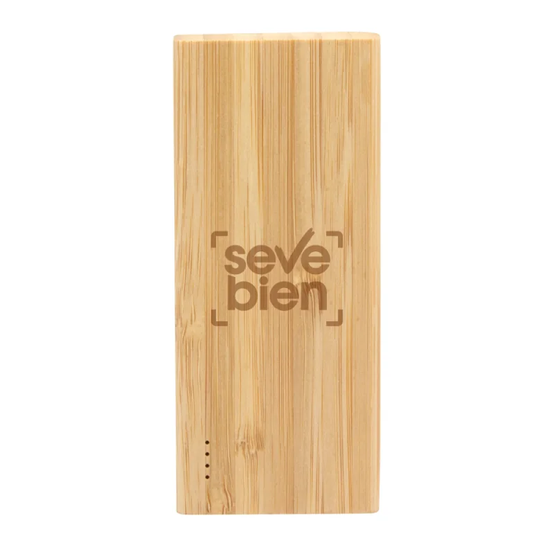 Power Bank Bambpower con logo corporativo personalizado - Regalos Día del Trabajador 2026 - Venta Mayorista de Power Banks