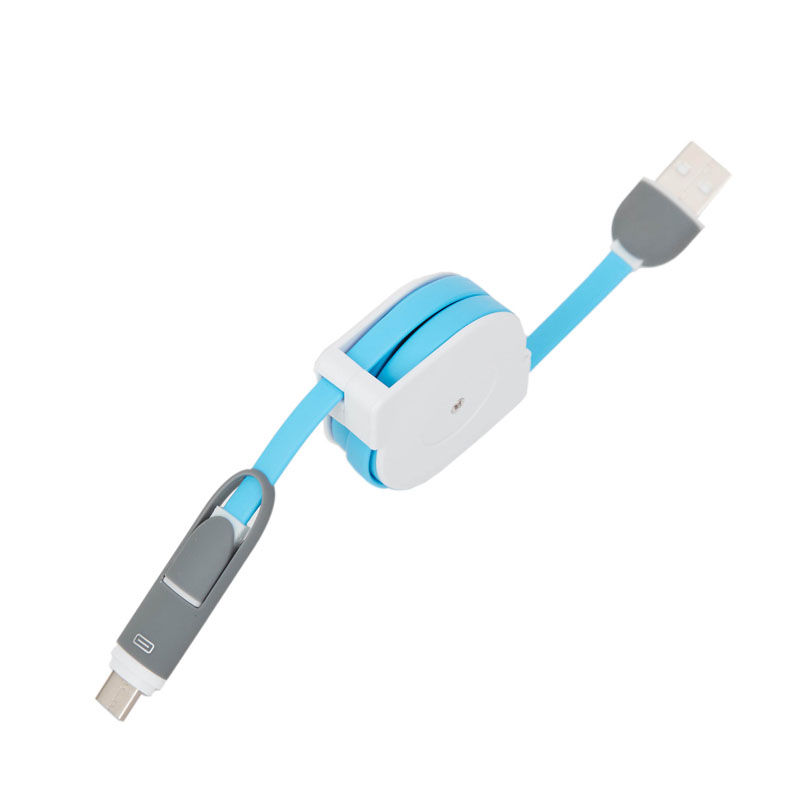 Regalos Corporativos Personalizados | Adaptadores y Cargadores Personalizados | Cable conector USB extensible con logo