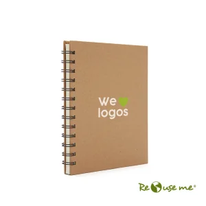 Cuaderno Spring con logo para Empresas | Libretas y Cuadernos | Regalos Corporativos ChilePromo | 224-04