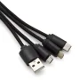 Cable Multicargador Versal 3 en 1 con logo para Empresas | Adaptadores y Cargadores | Regalos Corporativos ChilePromo | 303-04