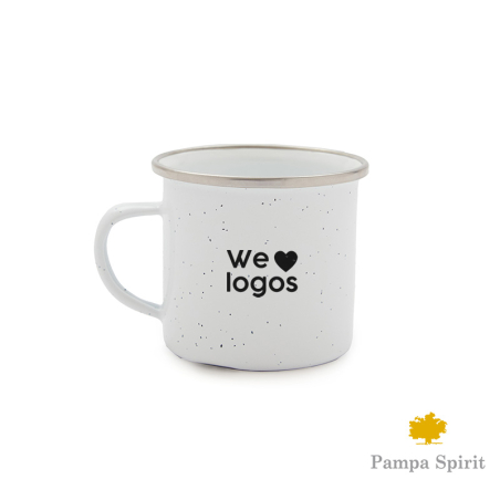 Regalos Corporativos Personalizados | Tazas y Vasos Personalizados | Tazón esmaltado Campster con logo