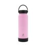 Botella Isotérmica 750 ml HydraGo, Color Rosa/Negro