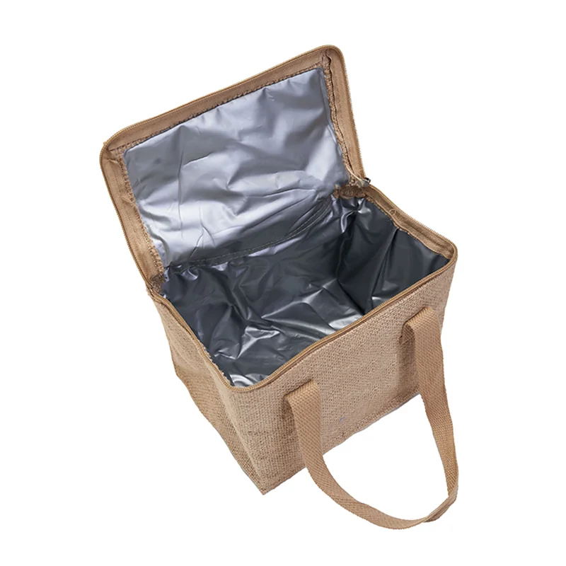 Cooler de Yute 5 Litros con logo para Empresas | Coolers y Loncheras | Regalos Corporativos ChilePromo | 193-04