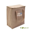 Cooler de Yute 9 Litros con logo para Empresas | Coolers y Loncheras | Regalos Corporativos ChilePromo | 192-04