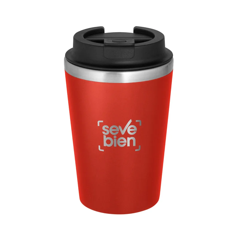 Mug Térmico Camper, Color Rojo, vista 3 de 9