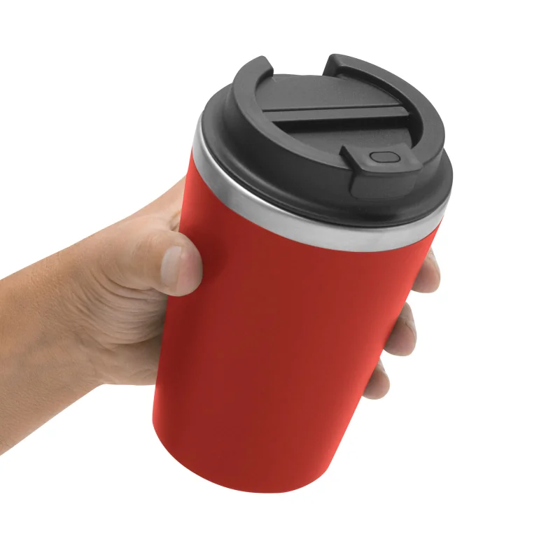 Mug Térmico Camper, Color Rojo, vista 8 de 9