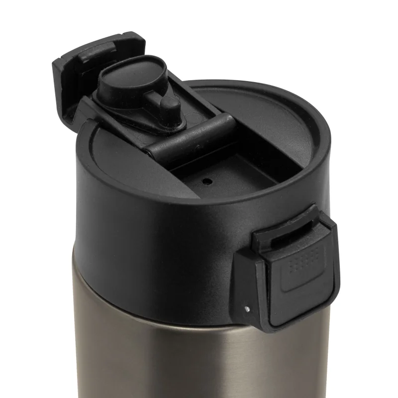 Botella Térmica Ally, Color GRIS GUN METAL, vista 11 de 12