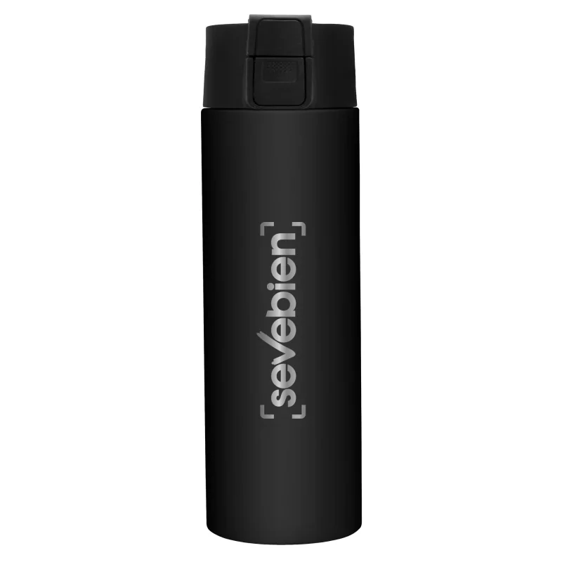 Botella Térmica Ally, Color Negro, vista 4 de 12