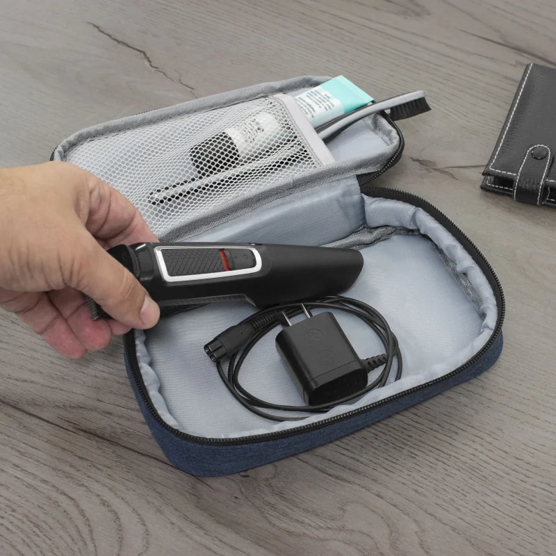 Necessaire Niza con logo corporativo personalizado - Regalos Día del Trabajador 2026 - Venta Mayorista de Neceser y Bananos