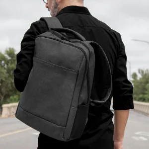 Mochila Notebook Minimal con logo para Empresas | Mochilas Corporativas | Regalos Corporativos ChilePromo | K14-01