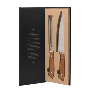 Set de Asado BBQ Lomo con logo para Empresas | Kit para Asados | Regalos Corporativos ChilePromo | K111-01