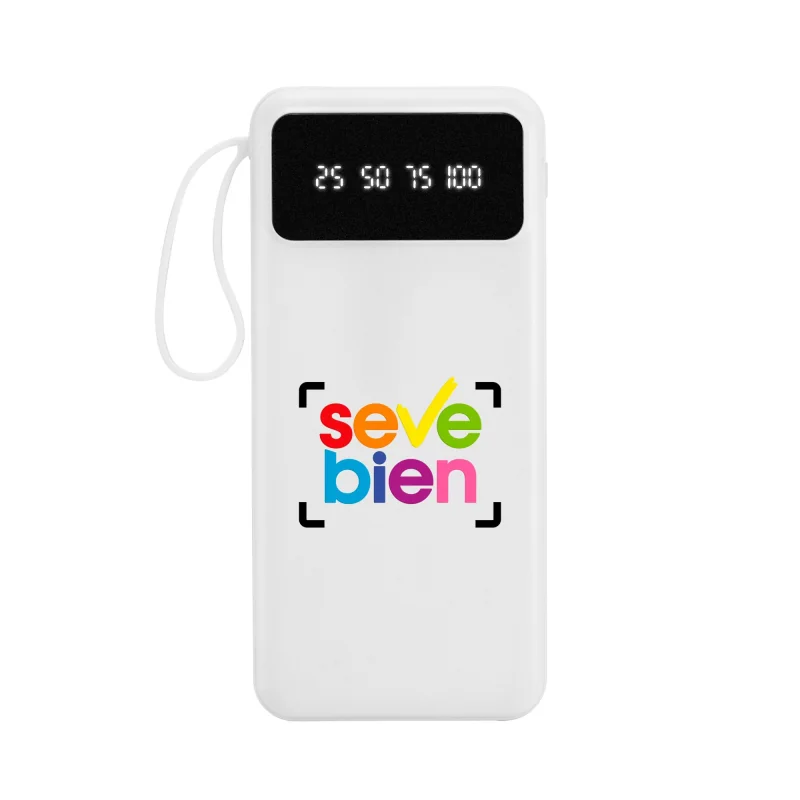 PowerBank multipuerto Michigan con logo para Empresas | Power Banks | Regalos Corporativos ChilePromo | EC768-01