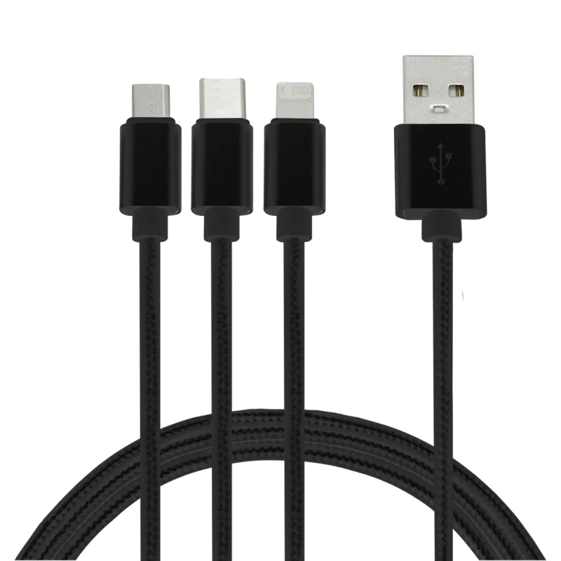 Cable con Adaptador Madison con logo para Empresas | Adaptadores y Cargadores | Regalos Corporativos ChilePromo | EC736-01