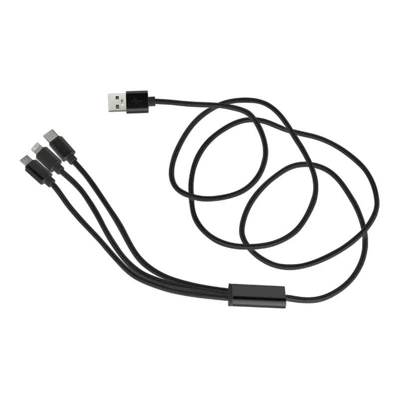 Cable con Adaptador Madison con logo para Empresas | Adaptadores y Cargadores | Regalos Corporativos ChilePromo | EC736-01